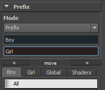 Prefix Editor
